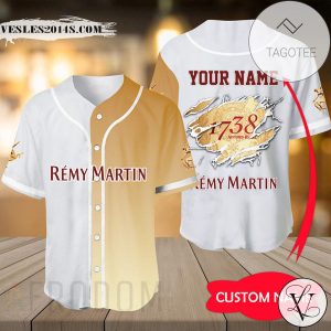 Personalized Basic Remy Martin Baseball Jersey