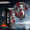 Personalized Beautiful Rose Queen Sugar Skull Custom Baseball Jersey