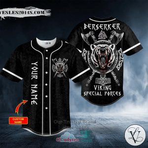 Personalized Berserker Viking Special Porces Custom Baseball Jersey