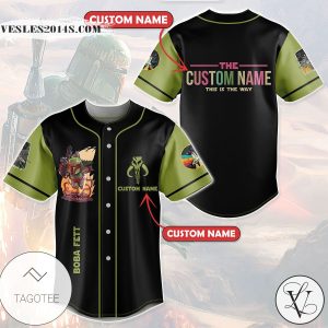 Personalized Boba Fett This Is The Way Baseball Jersey