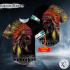 Personalized Brocade Pattern 6 Native Skull Custom Baseball Jersey