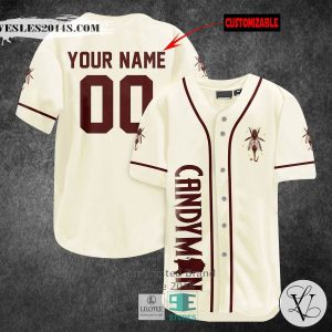 Personalized Candyman Horror Movie Baseball Jersey