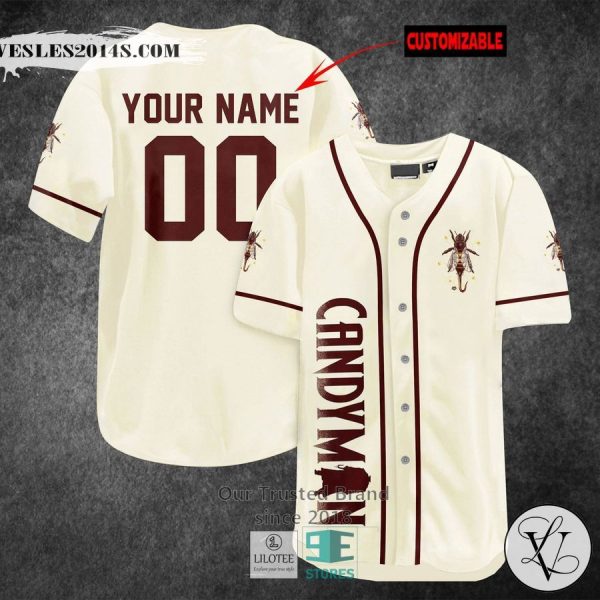 Personalized Candyman Horror Movie Baseball Jersey