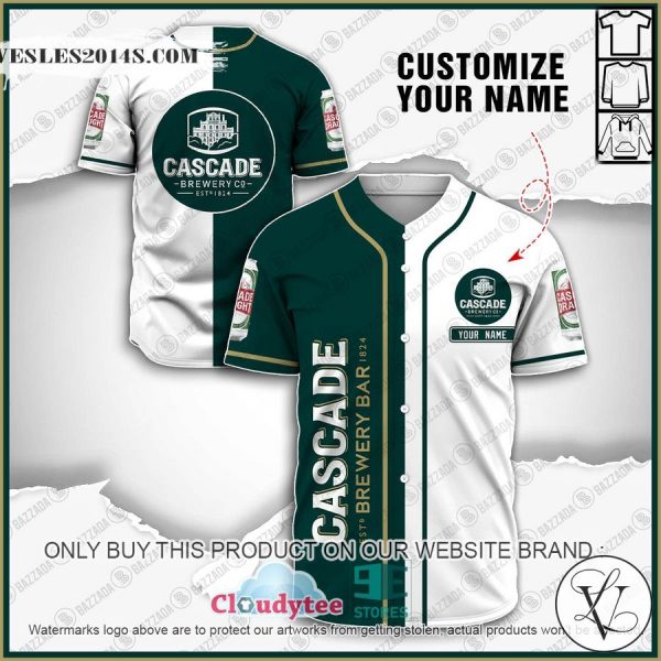 Personalized Cascade Baseball Jersey Shirt