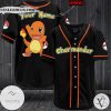 Personalized Charmander Baseball Jersey