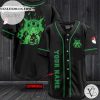 Personalized Chesnaught Baseball Jersey – Black