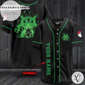 Personalized Chesnaught Baseball Jersey – Black
