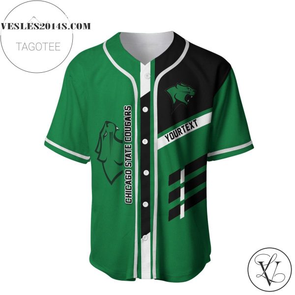 Personalized Chicago State Cougars Baseball Jersey – NCAA