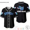 Personalized Chilling Stitch All Over Print Black Baseball jersey