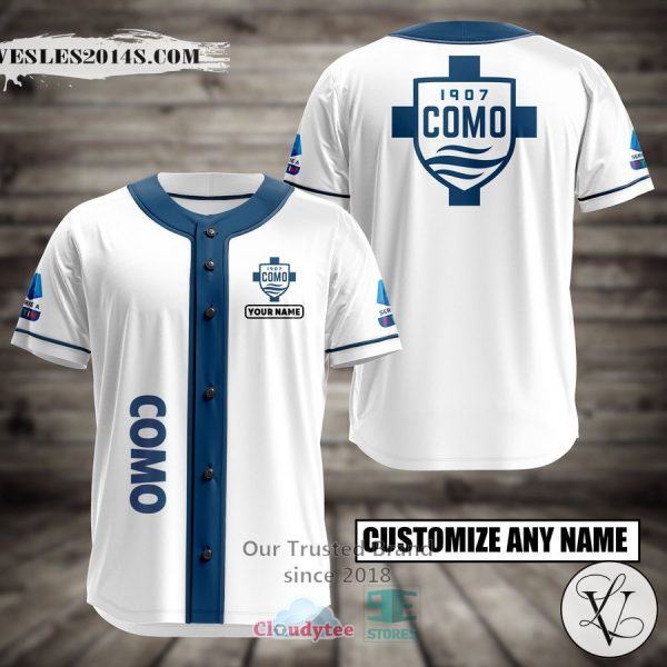 Personalized Como Custom Baseball Jersey