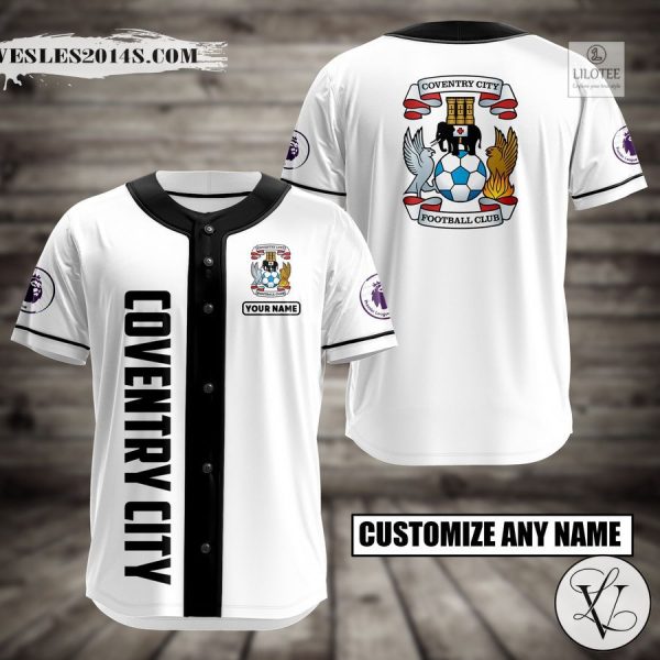 Personalized Coventry City Football Club Baseball Jersey
