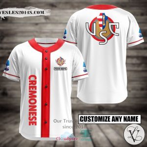 Personalized Cremonese Custom Baseball Jersey