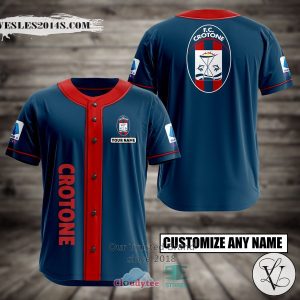 Personalized Crotone Custom Baseball Jersey