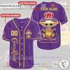 Personalized Crown Royal Baby Yoda custom Baseball Jersey