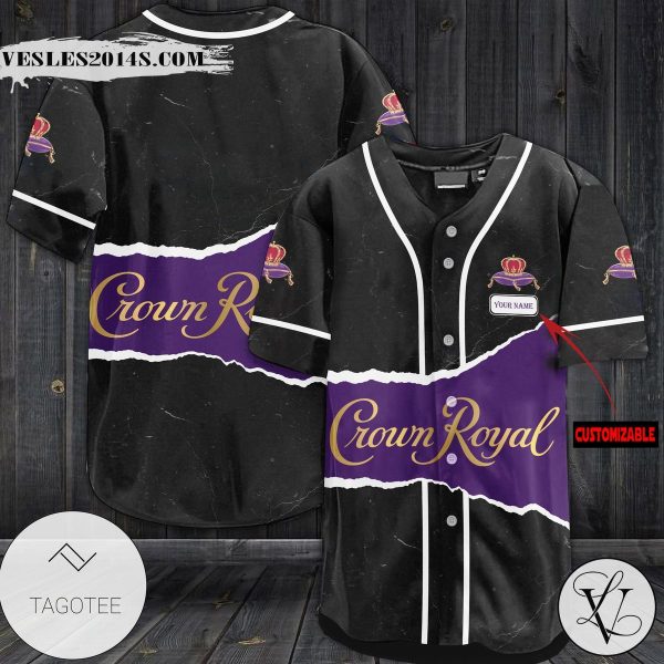 Personalized Crown Royal Baseball Jersey