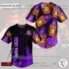 Personalized Crown Royal purple fire custom Baseball Jersey
