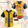 Personalized Cute Pikachu Thundershocks Baseball Jersey – Yellow