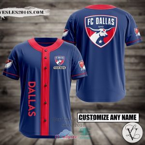 Personalized Dallas Custom Baseball Jersey