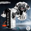 Personalized Dark Hell Skull Scratch Custom Baseball Jersey