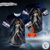 Personalized Death And The Maiden Fantasy Skull Custom Baseball Jersey