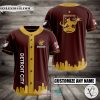 Personalized Detroit City Custom Baseball Jersey