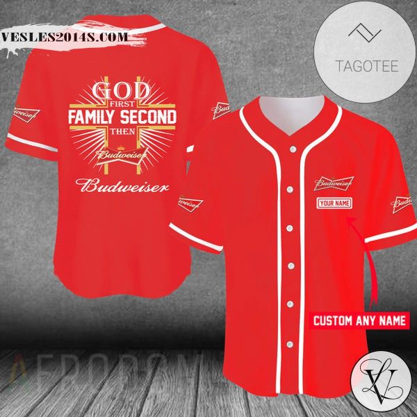 Personalized Easter Sunday Budweiser Baseball Jersey