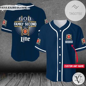 Personalized Easter Sunday Miller Lite Baseball Jersey