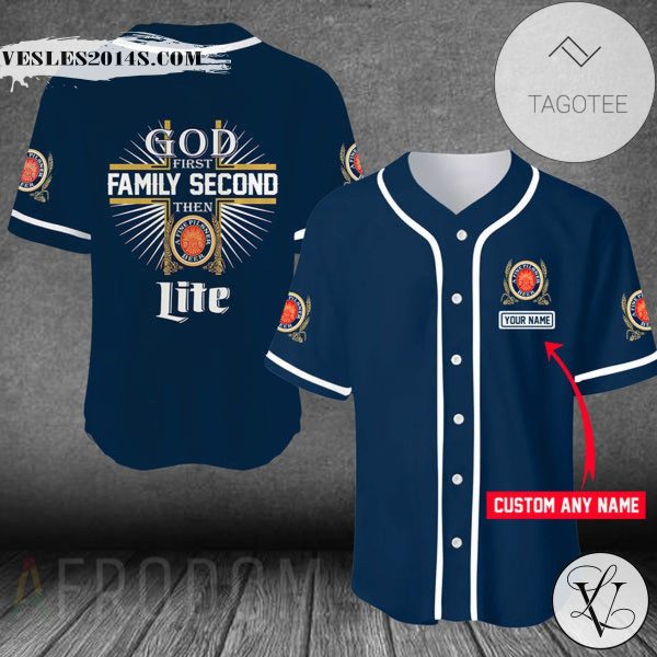 Personalized Easter Sunday Miller Lite Baseball Jersey