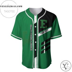 Personalized Eastern Michigan Eagles Baseball Jersey – NCAA