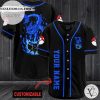 Personalized Eevee Baseball Jersey – Black