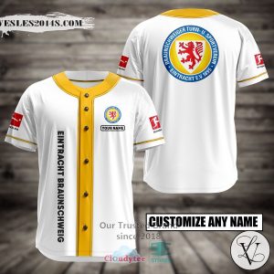 Personalized Eintracht Braunschweig Custom Baseball Jersey