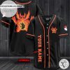 Personalized Emboar Baseball Jersey – Black