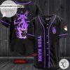 Personalized Espeon Baseball Jersey – Black