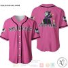 Personalized Evil Queen Maleficent Disney All Over Print Pink Baseball jersey
