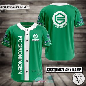Personalized FC Groningen Custom Baseball Jersey