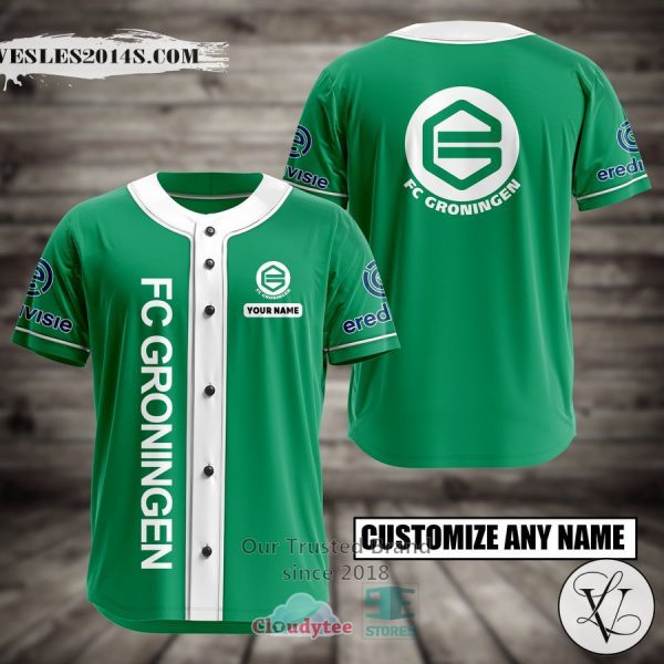 Personalized FC Groningen Custom Baseball Jersey
