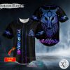 Personalized Fantasy Wolf Viking Tattoo Custom Baseball Jersey