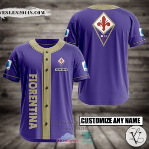 Personalized Fiorentina Custom Baseball Jersey