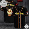 Personalized Flareon Baseball Jersey – Black