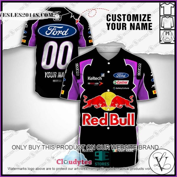 Personalized Ford Baseball Jersey Shirt