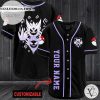 Personalized Gangar Mega Baseball Jersey – Black