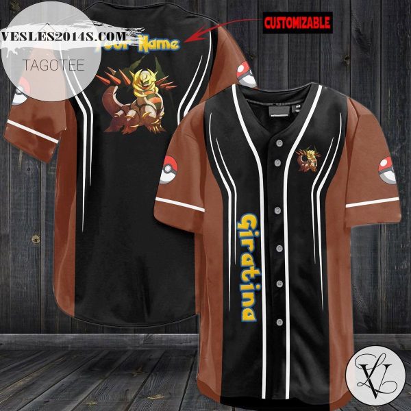 Personalized Giratina Baseball Jersey