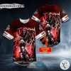 Personalized Grim Reaper The Hunt Ghost Rider Skull Custom Baseball Jersey