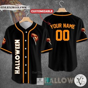 Personalized Halloween 1978 Horror Movie Baseball Jersey