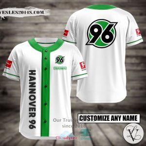 Personalized Hannover 96 Custom Baseball Jersey