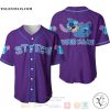 Personalized Happy Stitch Disney All Over Print Purple Baseball jersey