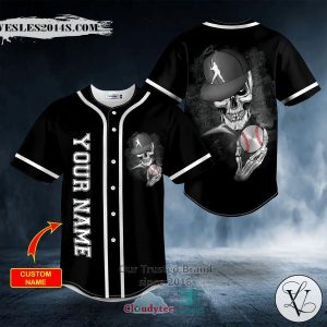 Personalized Hippie Soul Baseball Skull Custom Baseball Jersey