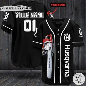 Personalized Husqvarna Group custom Baseball Jersey
