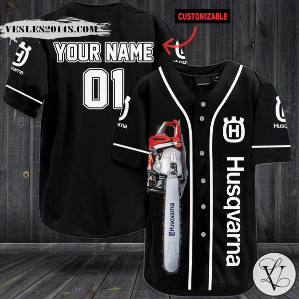 Personalized Husqvarna Group custom Baseball Jersey
