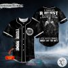Personalized I Hold A Beast An Angel And Madman In Me Skull Custom Baseball Jersey